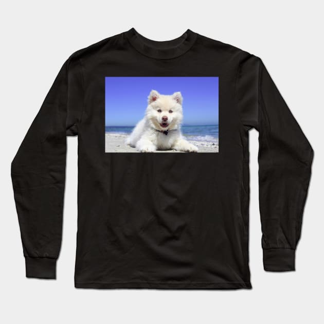 Finnish Lapphund Long Sleeve T-Shirt by kawaii_shop